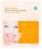BeauuGreen Гидрогелевая маска с золотом Micro Hole Gold Hydrogel Mask 